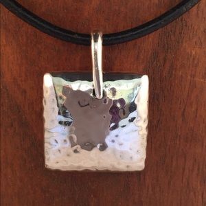 Silpada Hammered Pendant